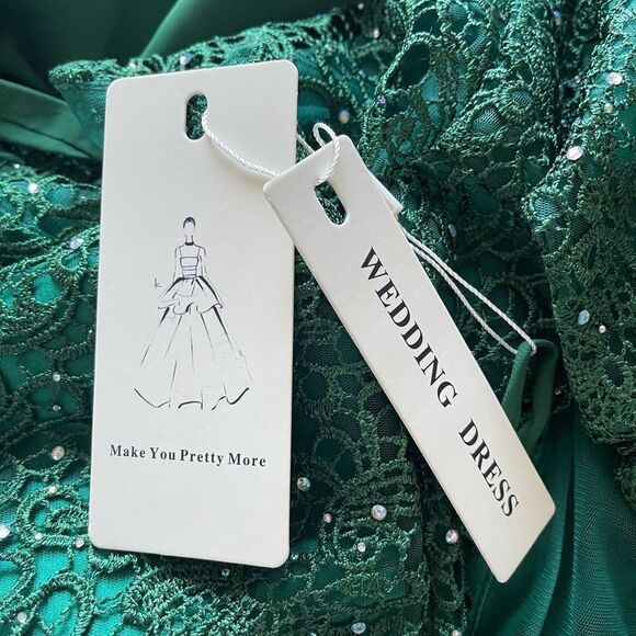 V Neck A Line Long Mother of The Bride Dress Lace Appliques Bridesmaid Dress - Picture 4 of 5